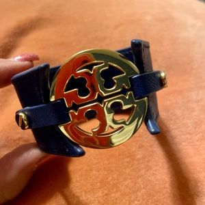 Tory Burch Double Snap Logo Bracelet